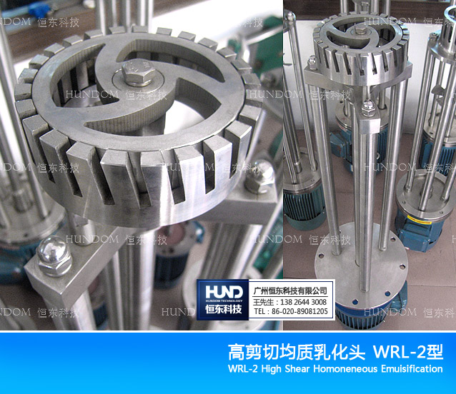 间歇式高剪切乳化头-2型
