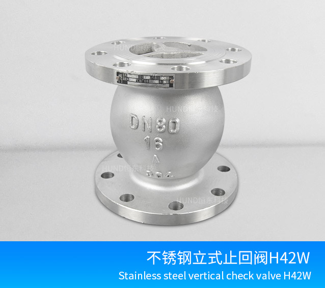 法兰立式止回阀 H42W